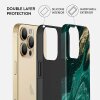 Husa Burga pentru iPhone 14 Pro, Dual Layer, Emerald Pool