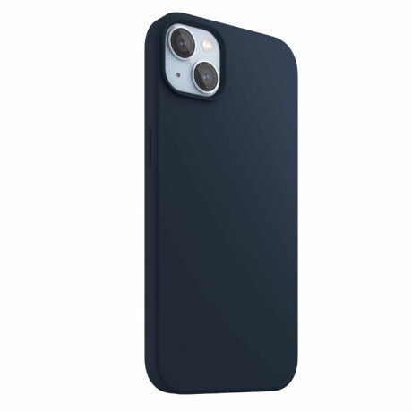 Husa Next One pentru iPhone 14 Plus, Silicon, MagSafe, Royal Blue