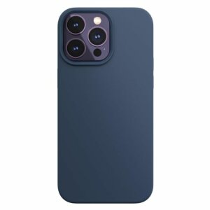 Husa Next One pentru iPhone 14 Pro Max, Silicon, MagSafe, Royal Blue