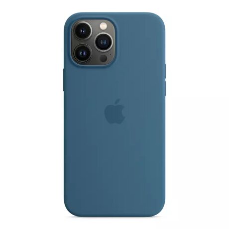 Husa Originala Apple din Silicon, pentru iPhone 14 Pro Max, Blue Jay
