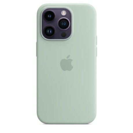 Husa Originala Apple din Silicon, pentru iPhone 14 Pro, Succulent New